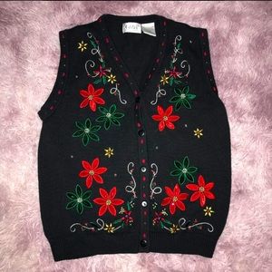 Vintage Christmas vest